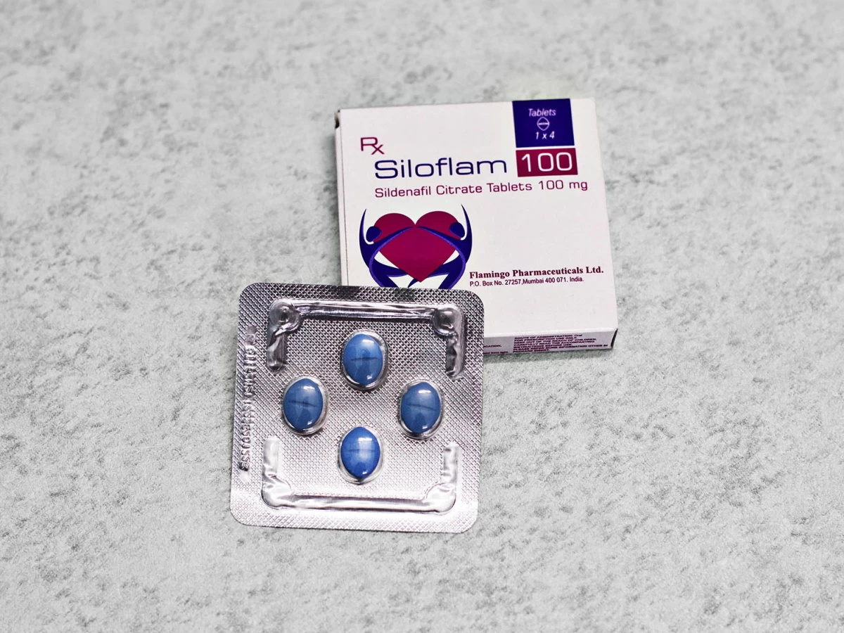 Thuốc cải thiện sinh lý Siloflam 100mg