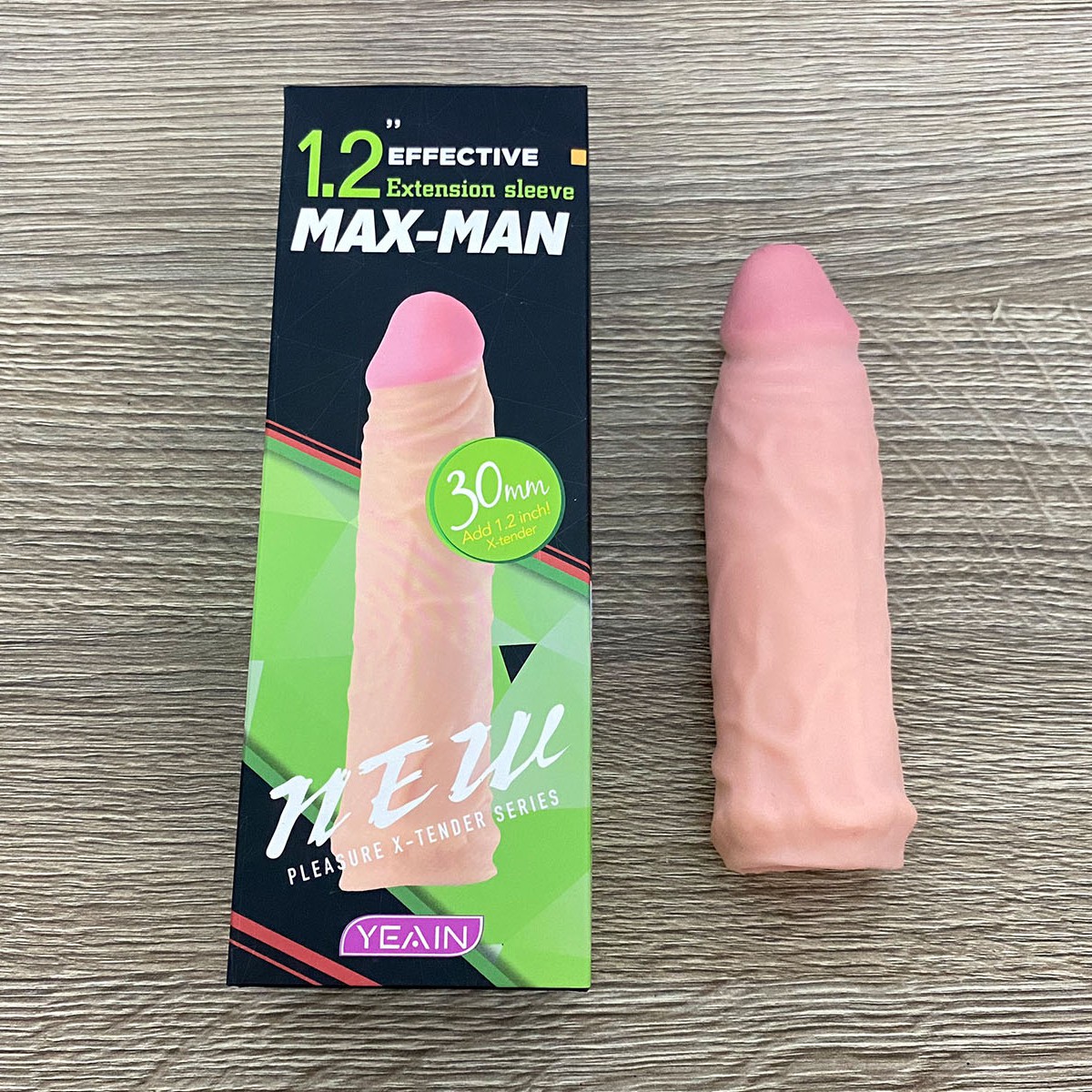 Bao cao su đôn dên Max man Yeain đôn 3cm